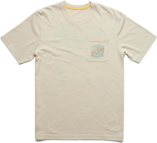 Tarpon and Tube Select Pocket Tee - Mens - sand 1