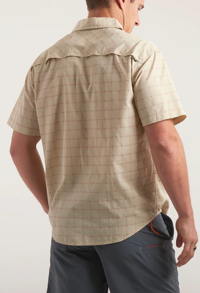 Tidepool Tech Shirt - Mens - crossroads dobby / parchment 1
