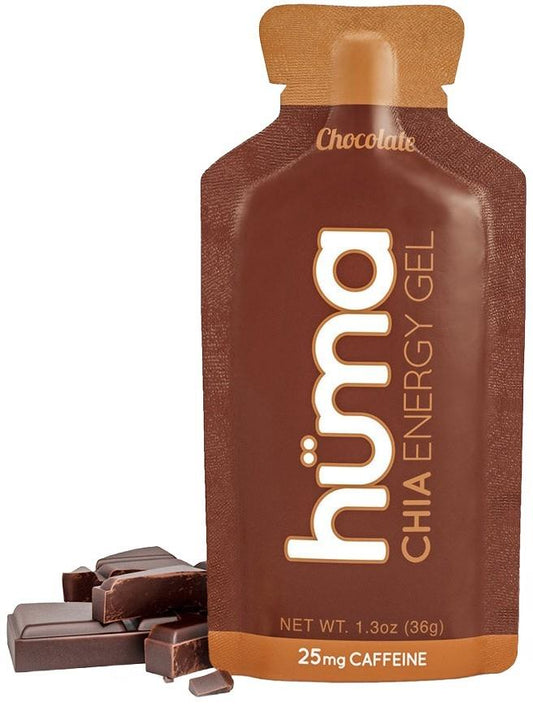 Huma Chia Energy Gel Caffeinated - chocolate 1