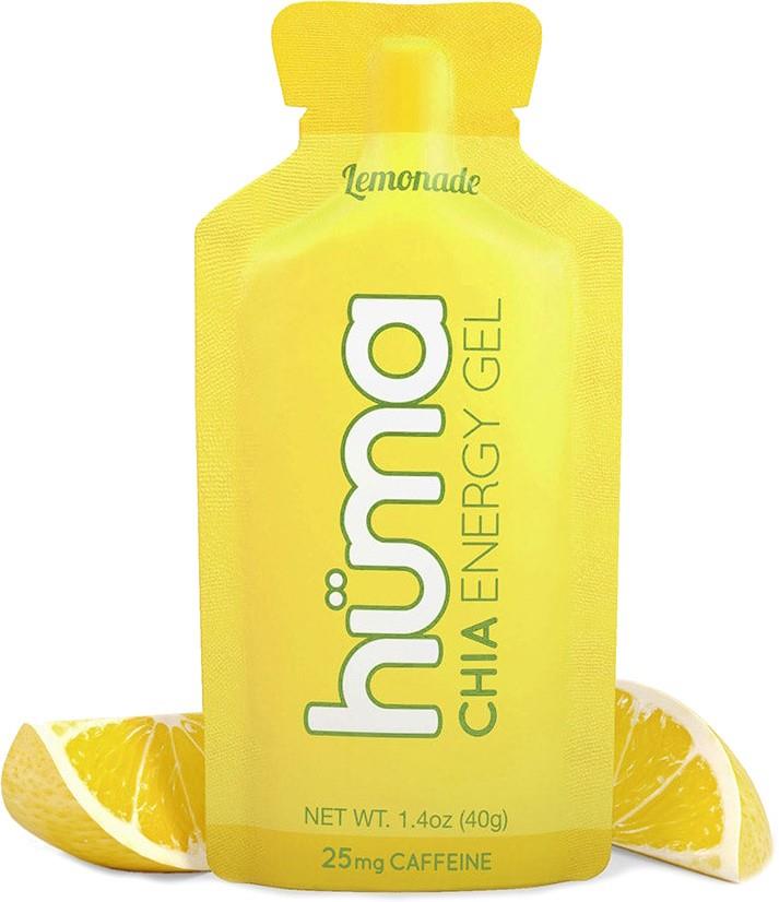 Huma Chia Energy Gel Caffeinated - lemonade 1