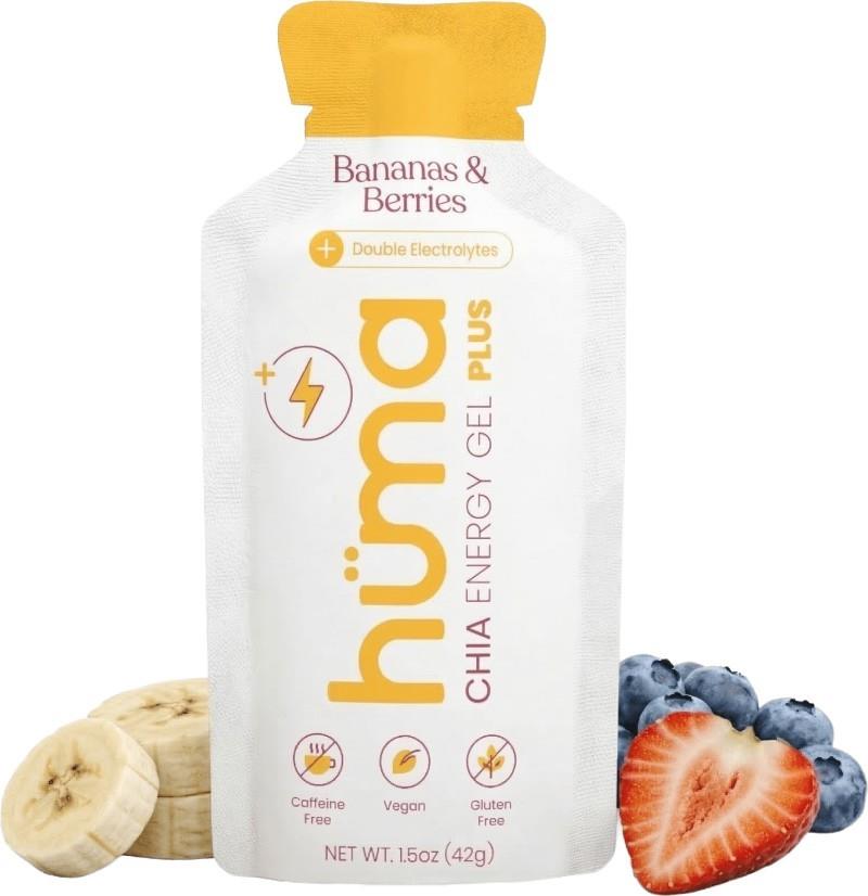 Huma Chia Energy Gel Plus - banana and berries 1