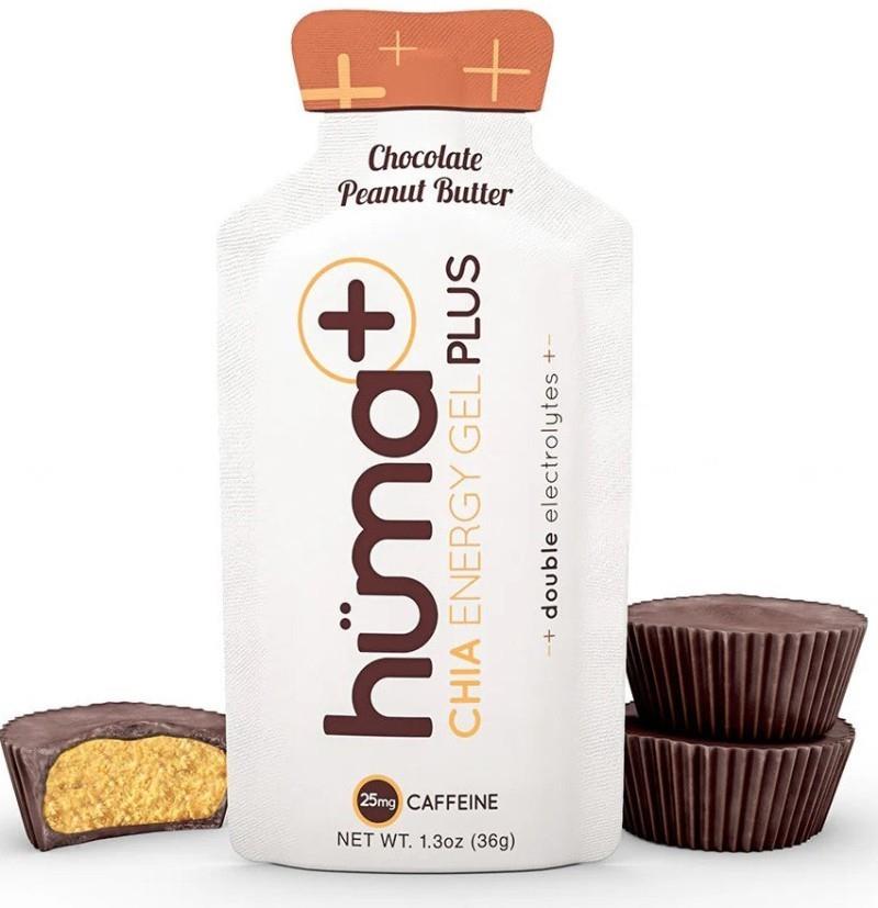 Huma Chia Energy Gel Plus - chocolate peanut butter 1