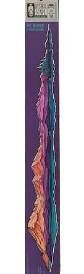 Mt. Baker & Twin Sisters Infinity Sticker - Not Applicable 1