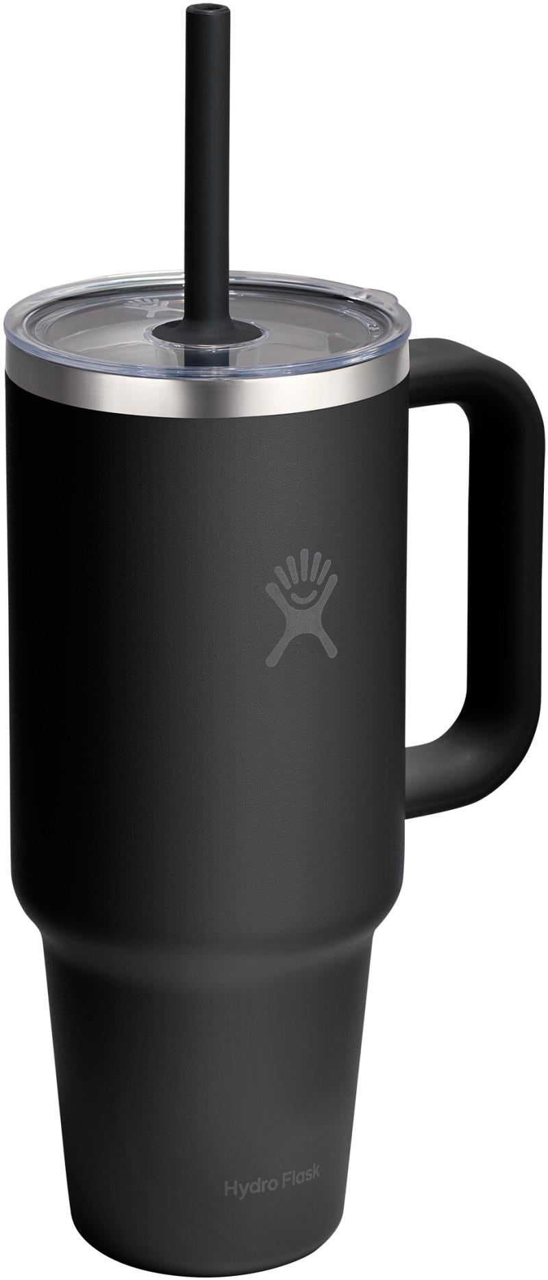 1.18L / 40oz Travel Tumbler Clear Lid - black 1