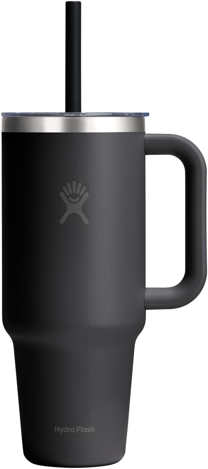 1.18L / 40oz Travel Tumbler Clear Lid - black 1