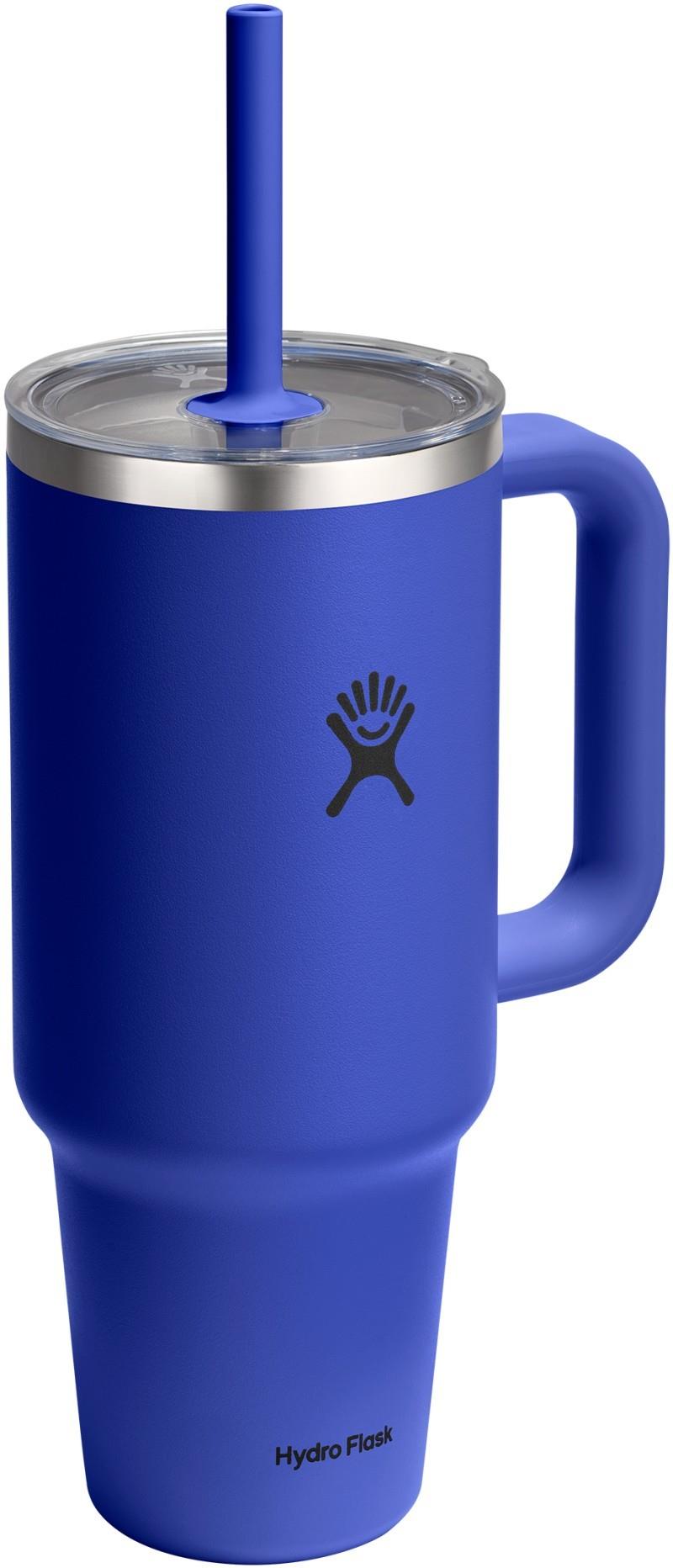 1.18L / 40oz Travel Tumbler Clear Lid - capri blue 1