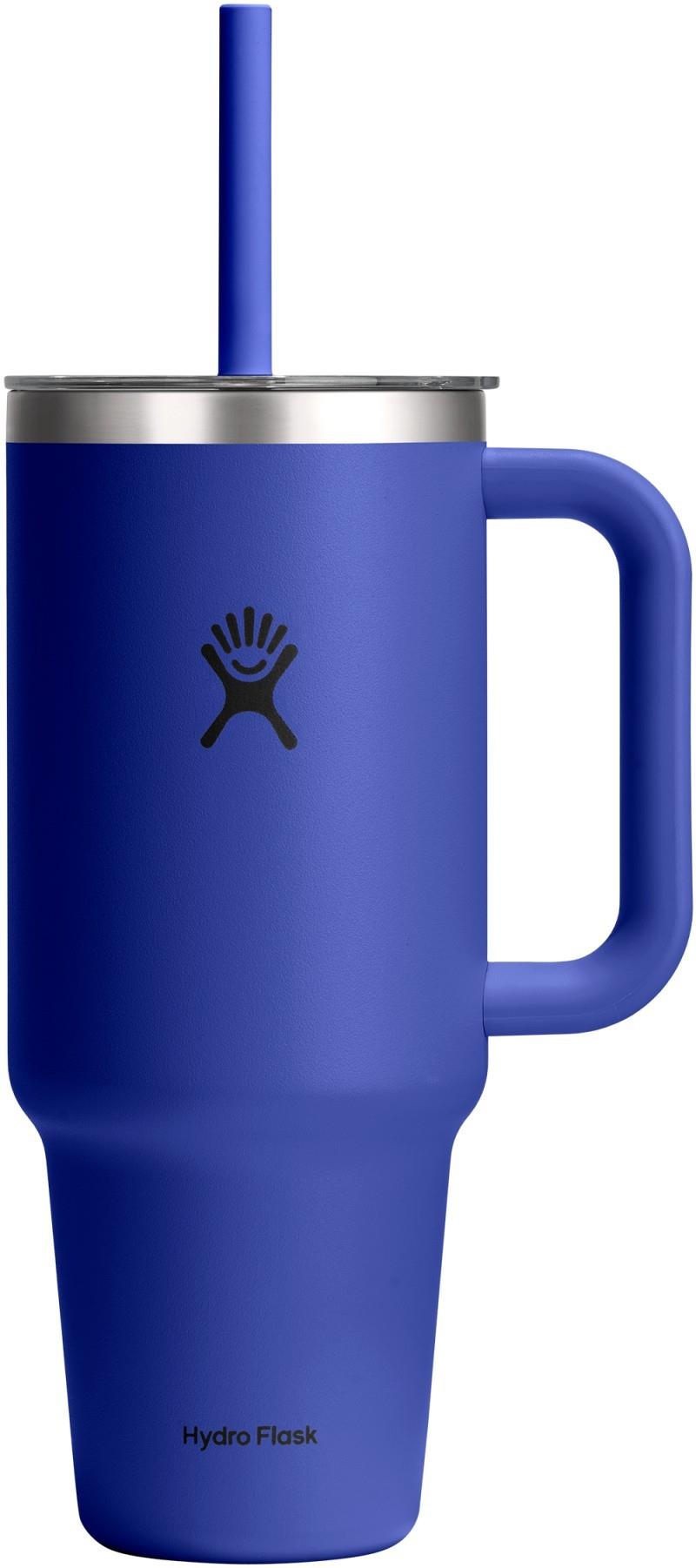 1.18L / 40oz Travel Tumbler Clear Lid - capri blue 1