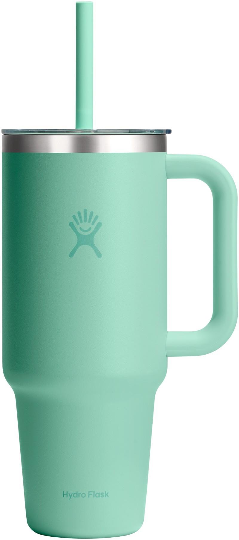 1.18L / 40oz Travel Tumbler Clear Lid - mermaid green 1