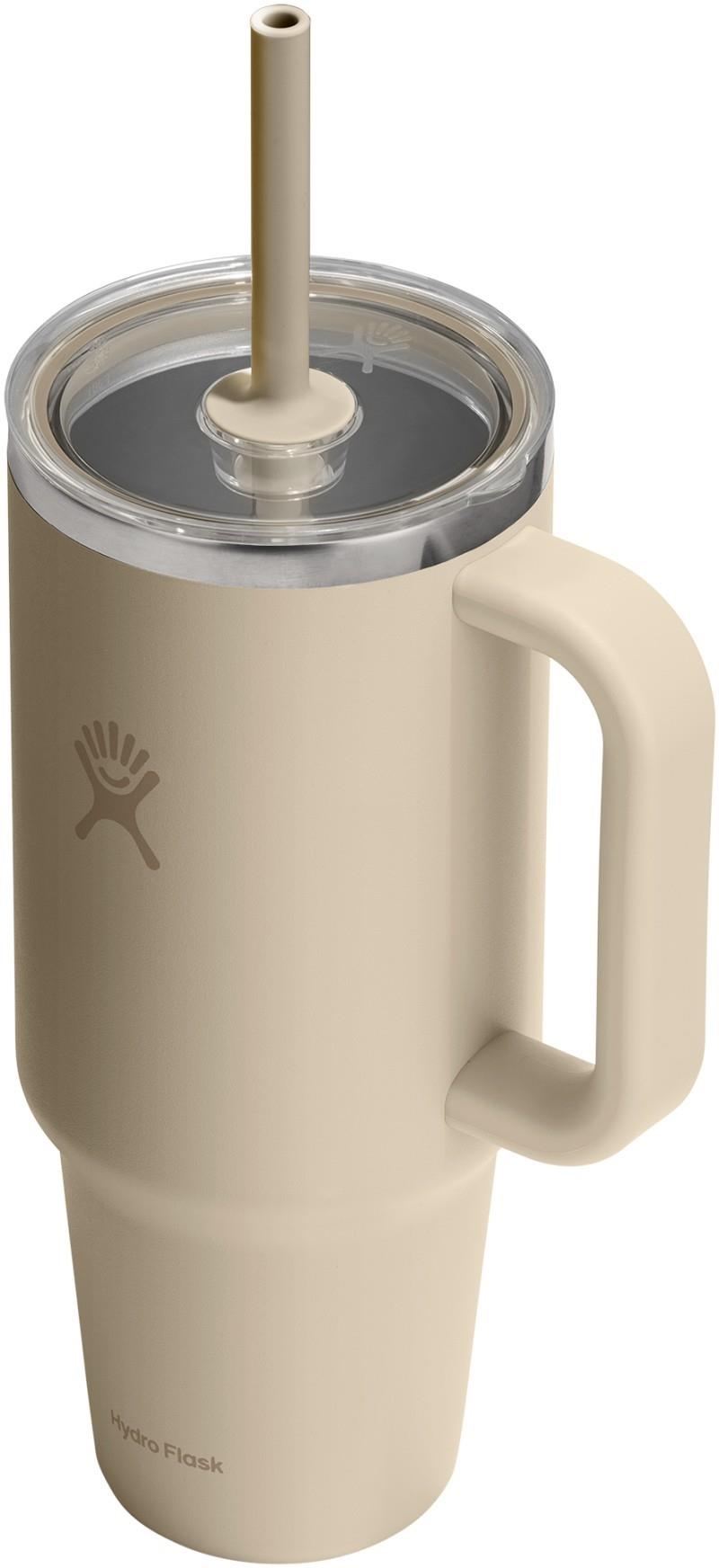 1.18L / 40oz Travel Tumbler Clear Lid - oat 1