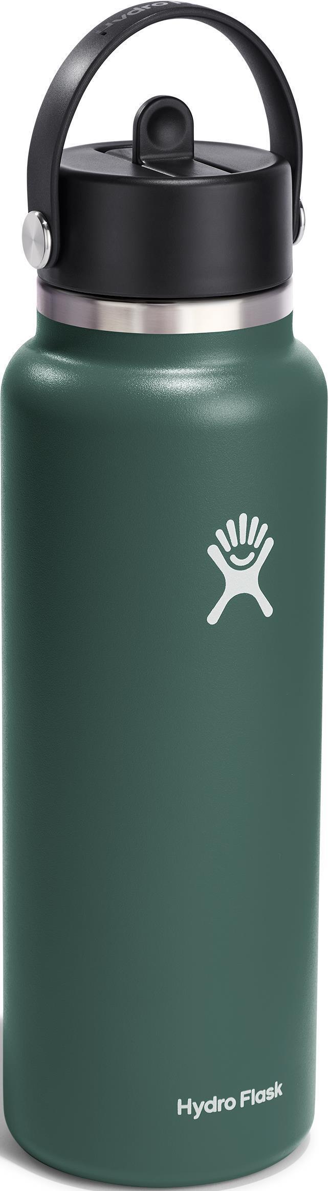 1.18L / 40oz Wide Mouth w/Flex Straw Cap - Fir 2