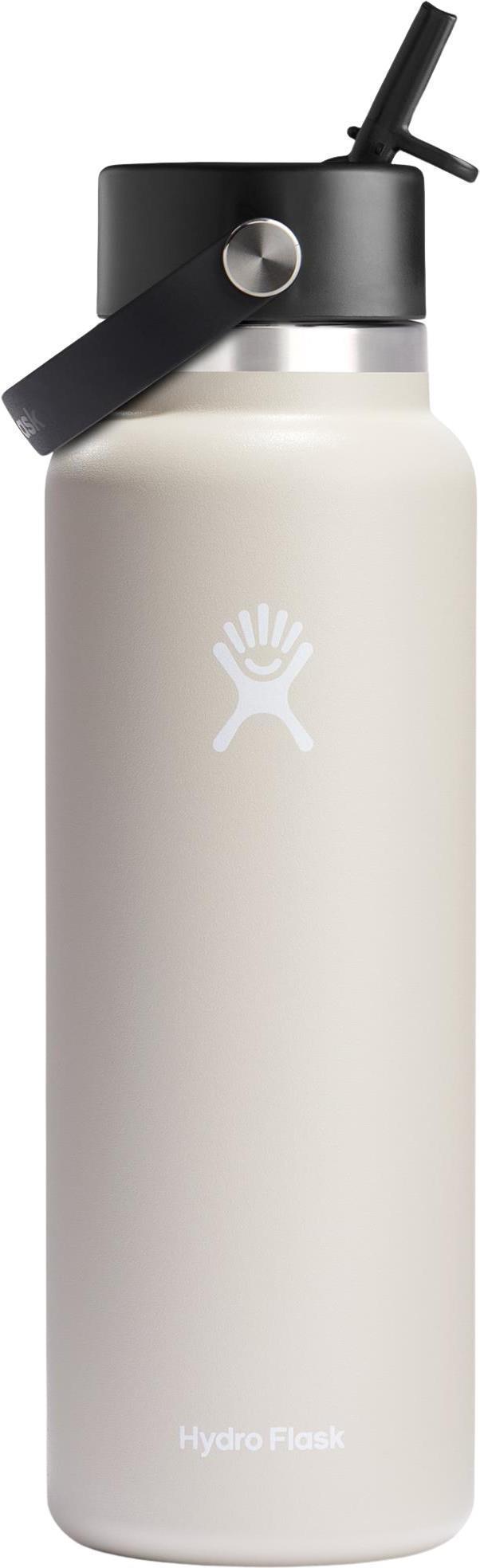 1.18L / 40oz Wide Mouth w/Flex Straw Cap - oat 1