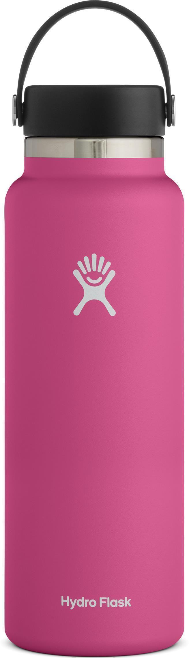 1.18L / 40oz Wide Mouth w/ Flex Cap - Carnation 1