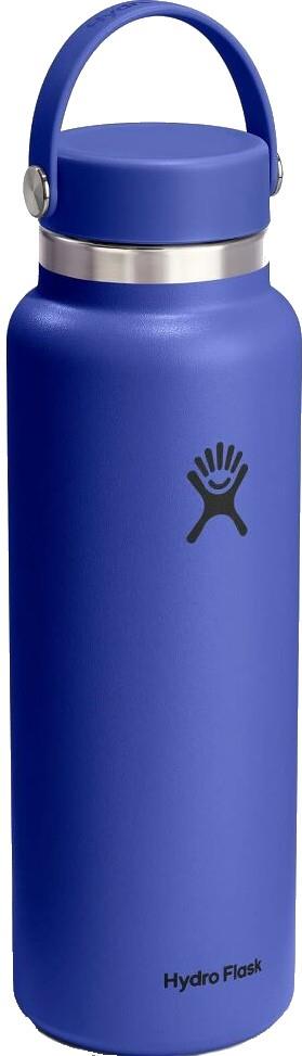 1.18L / 40oz Wide Mouth with Flex Cap - capri blue 1