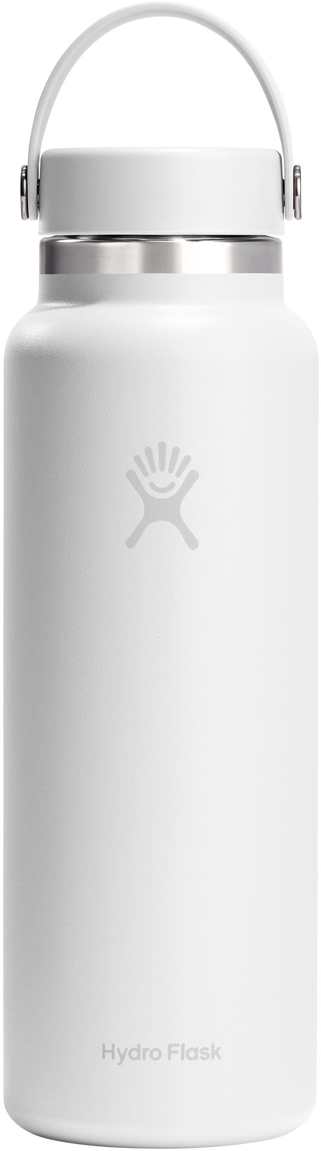 1.18L / 40oz Wide Mouth with Flex Cap - white 1