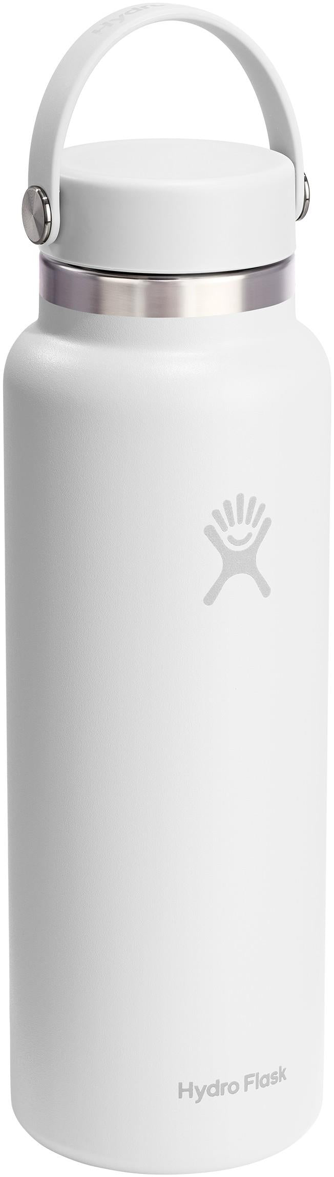 1.18L / 40oz Wide Mouth with Flex Cap - white 1