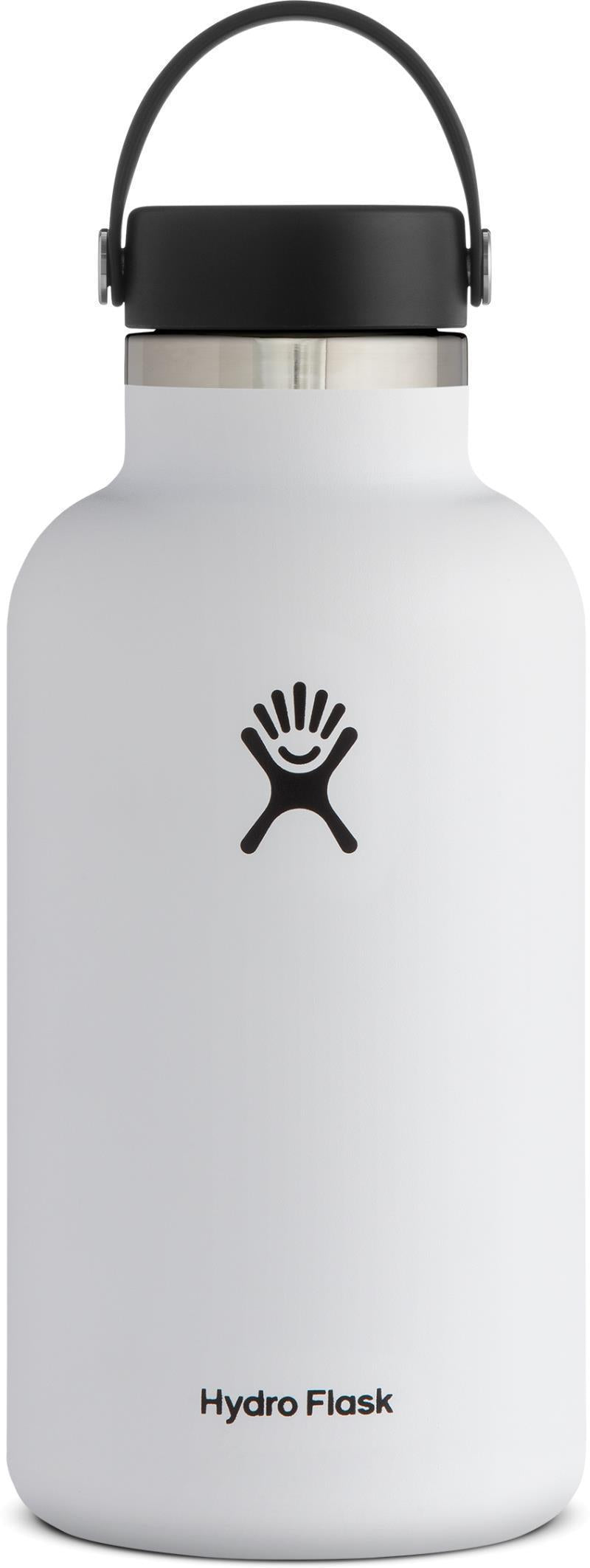 1.8L / 64oz Wide Mouth w/ Flex Cap - White 1