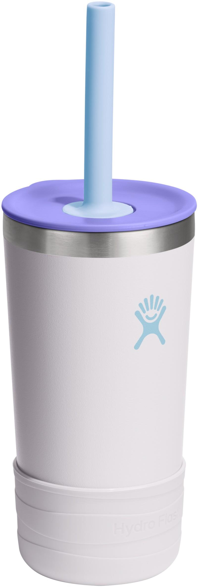 354ml / 12oz Tumbler With Straw & Boot - Kids - cloud pink 1