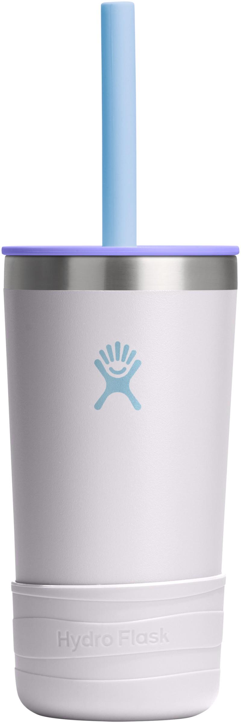 354ml / 12oz Tumbler With Straw & Boot - Kids - cloud pink 1