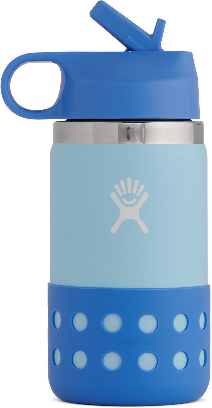 354ml / 12oz Wide Mouth w/ Straw Lid & Boot - Kids - Ice 1
