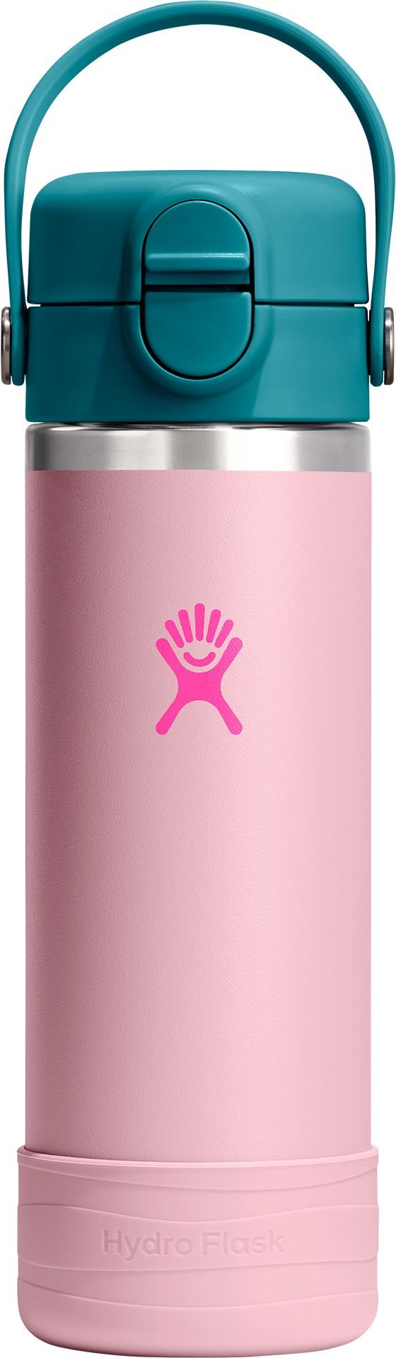 532ml / 18oz Wide Mouth Covered Cap & Boot - Kids - blossom pink 1