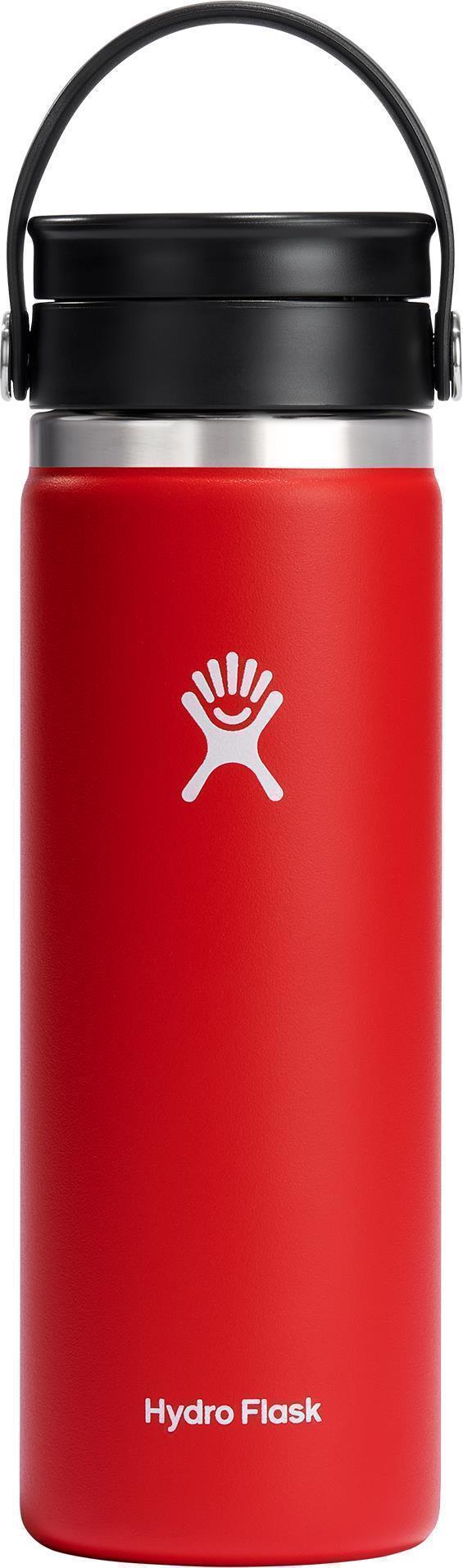 591ml / 20oz Coffee Wide Mouth w/ Flex Sip Lid - goji 1