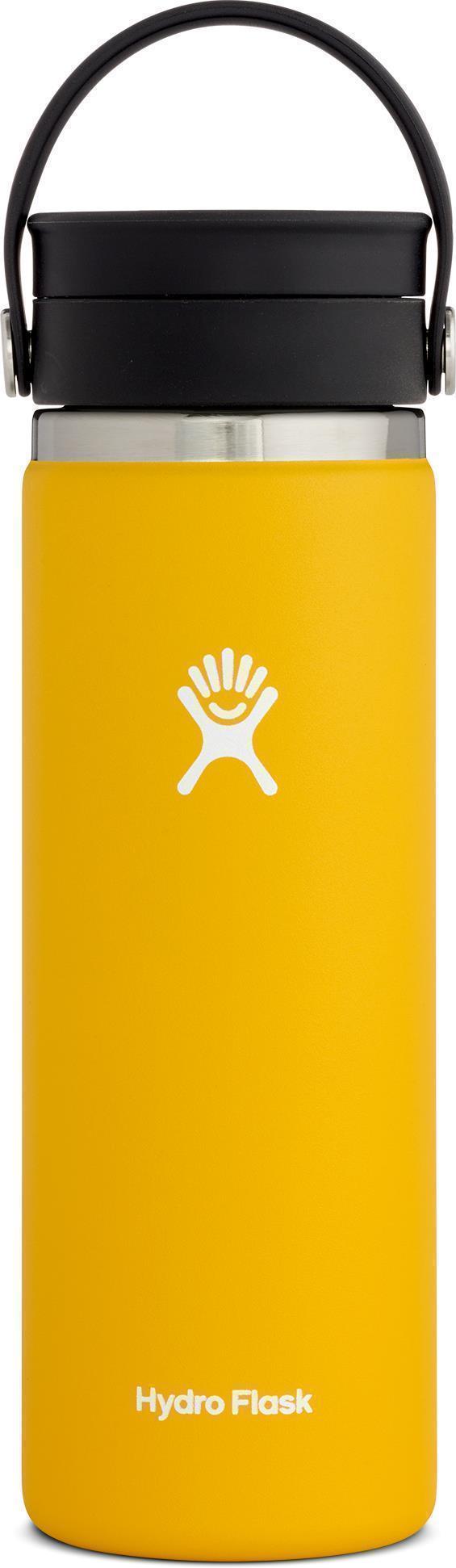 591ml / 20oz Coffee Wide Mouth w/ Flex Sip Lid - sunflower 1