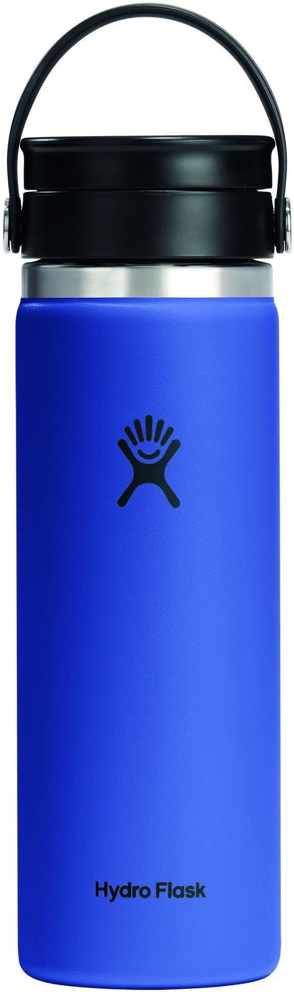 591ml / 20oz Coffee Wide Mouth with Flex Sip Lid - capri blue 1