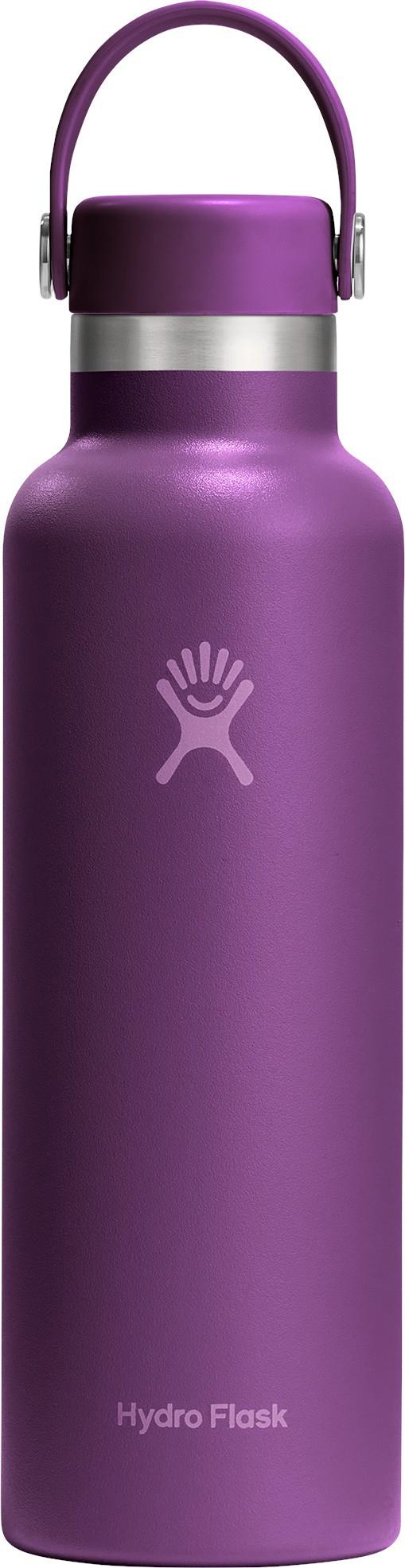 621ml / 21oz Standard Mouth with Flex Cap - beachplum purple 1