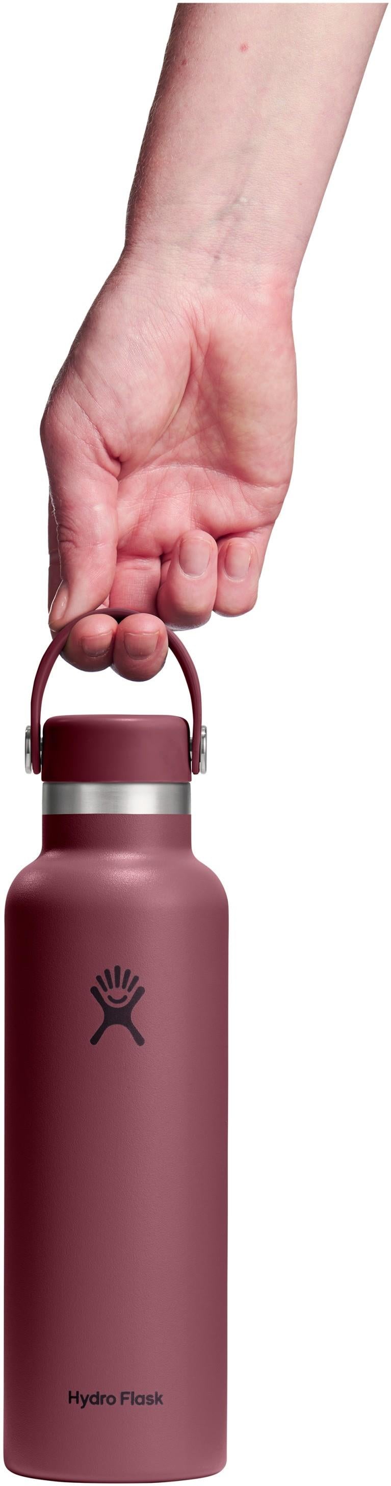 621ml / 21oz Standard Mouth with Flex Cap - burgundy 1