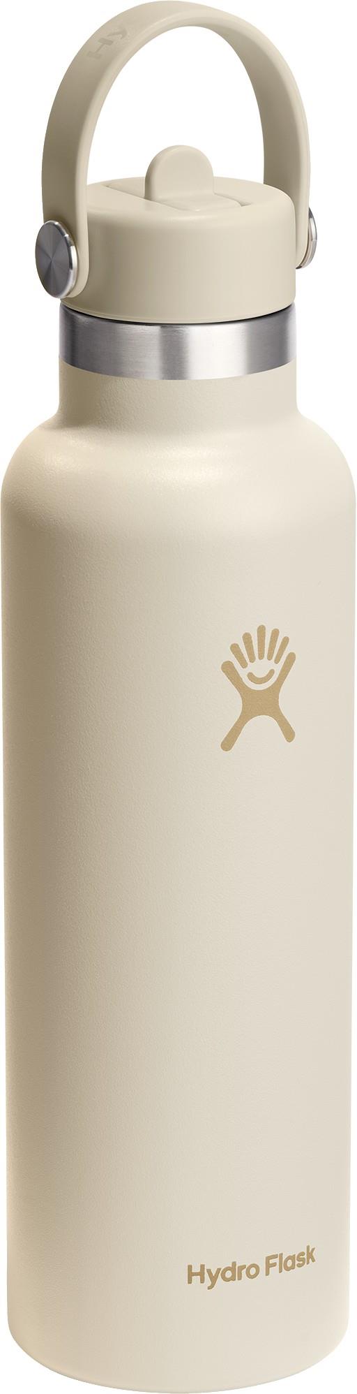 621ml / 21oz Standard Mouth with Flex Straw Cap - coconut 1