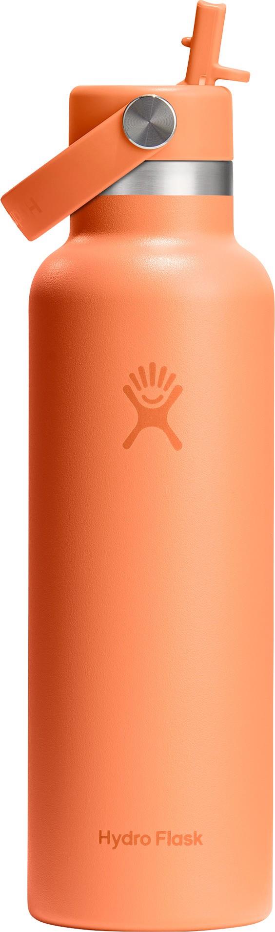 621ml / 21oz Standard Mouth with Flex Straw Cap - nectar orange 1