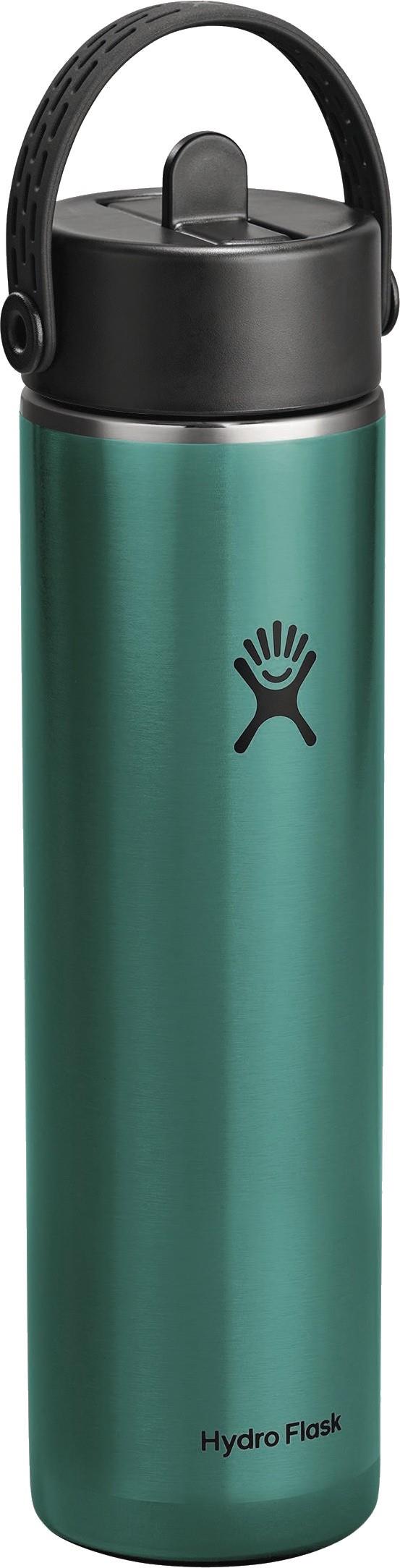 710ml / 24oz Lightweight Wide Flex Straw Cap - emerald green 1