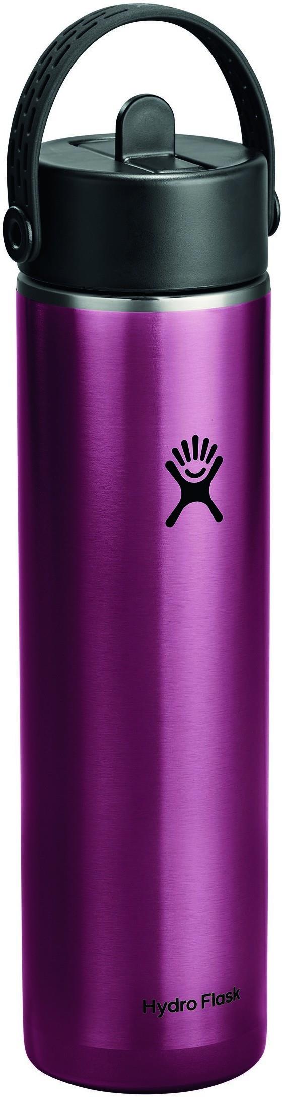 710ml / 24oz Lightweight Wide Flex Straw Cap - garnet red 1