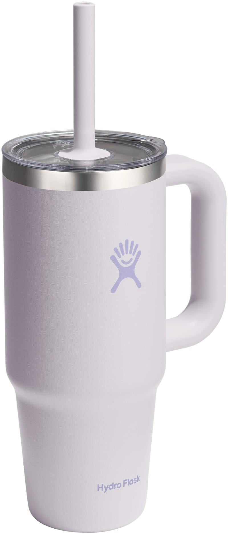 710ml / 24oz Travel Tumbler Clear Lid - cloud pink 1