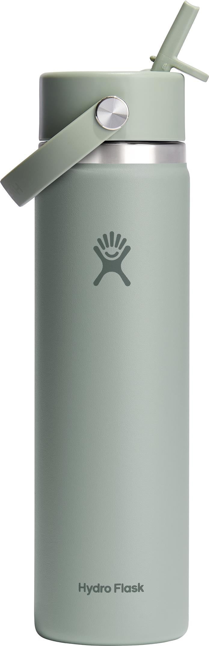 710ml / 24oz Wide Mouth Flex Straw Cap - agave 1