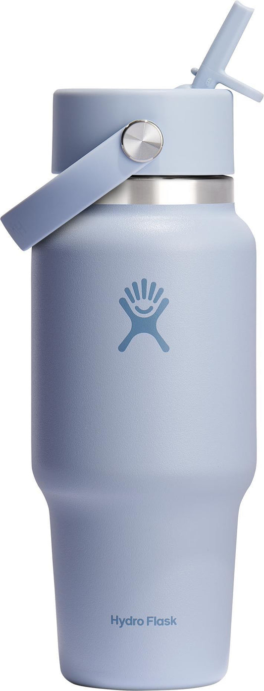 710ml / 24oz Wide Mouth Travel Bottle with Flex Straw - surf 1