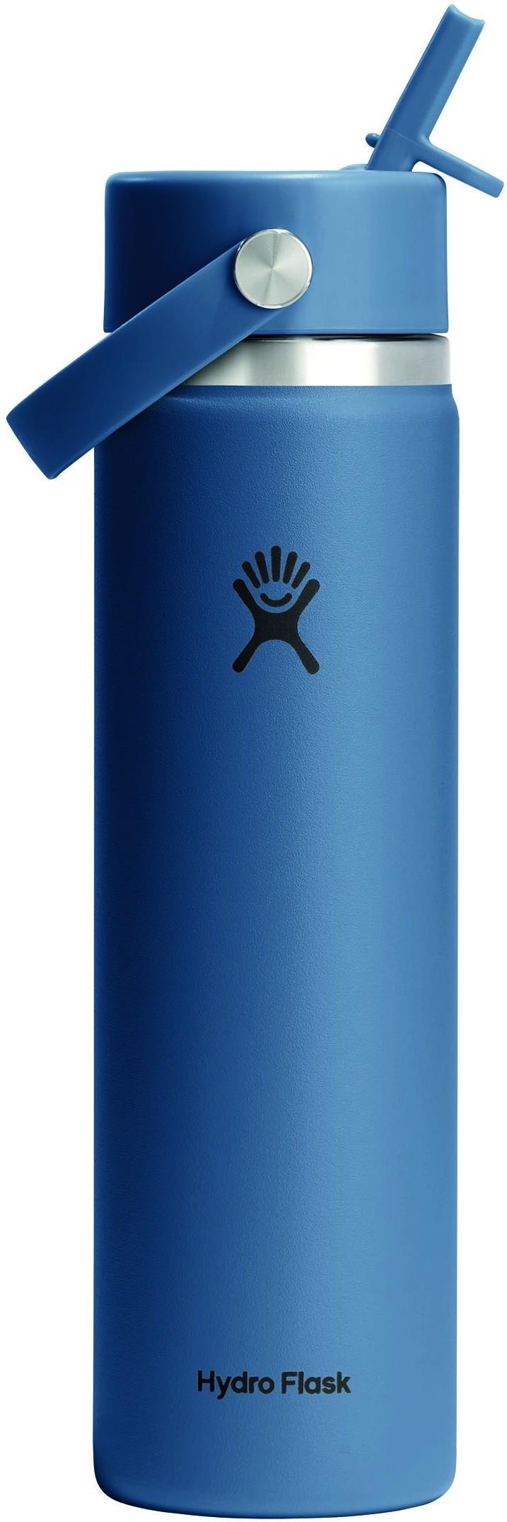 710ml / 24oz Wide Mouth with Flex Straw Cap - harbor blue 1