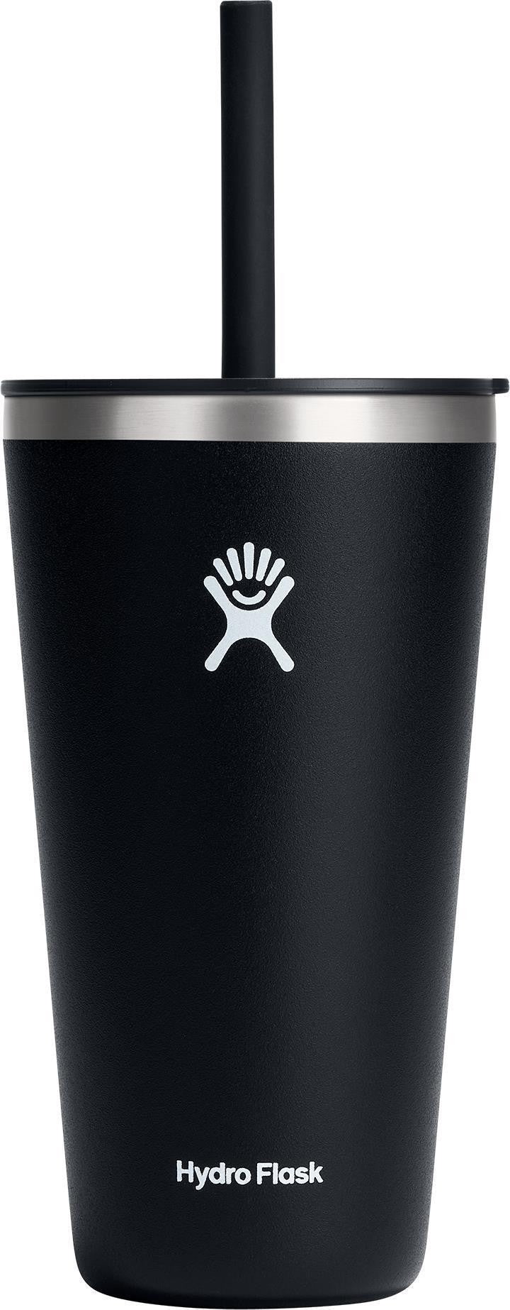 828ml / 28oz All Around Tumbler w/ Straw - black 1