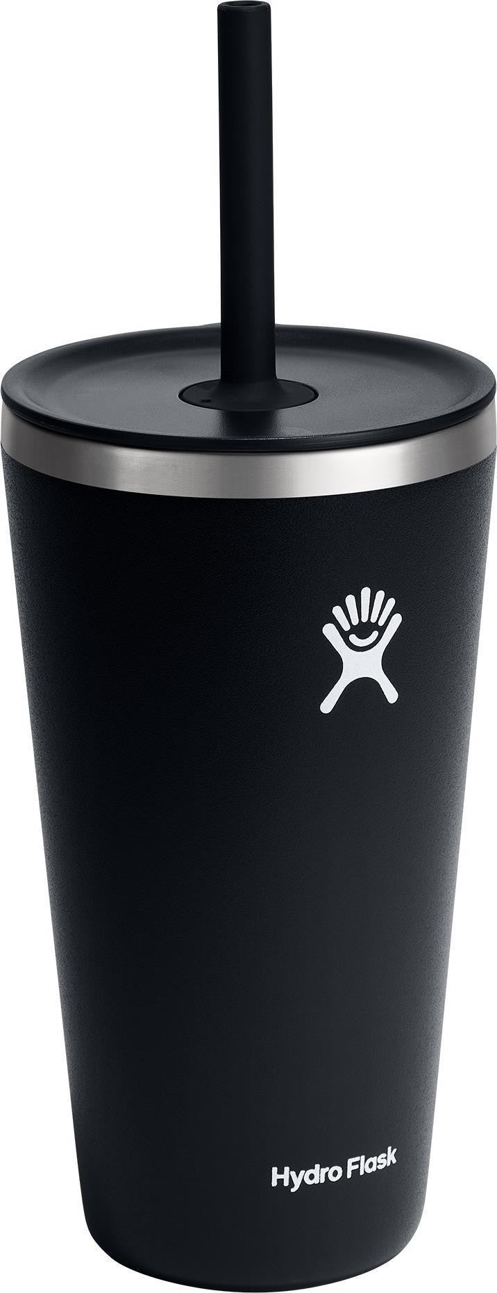 828ml / 28oz All Around Tumbler w/ Straw - black 1