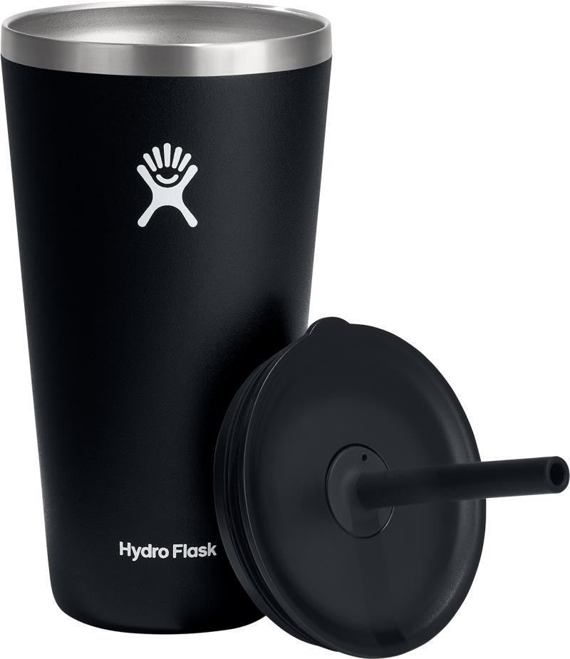 828ml / 28oz All Around Tumbler w/ Straw - black 1