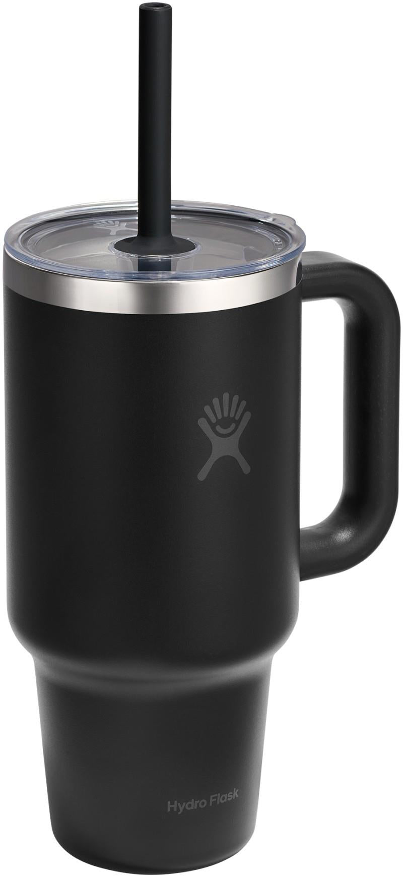 946ml / 32oz Travel Tumbler Clear Lid - black 1