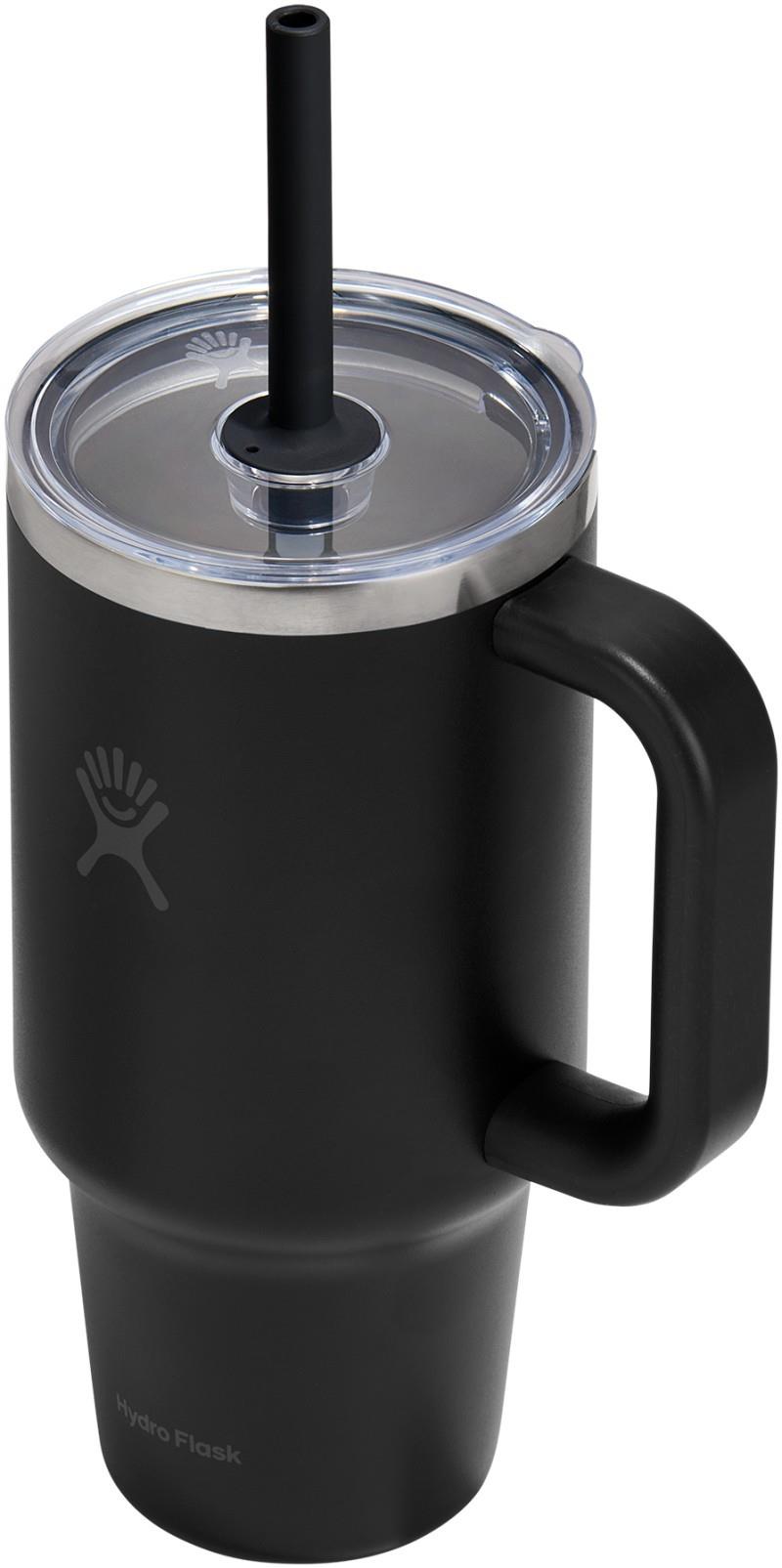 946ml / 32oz Travel Tumbler Clear Lid - black 1