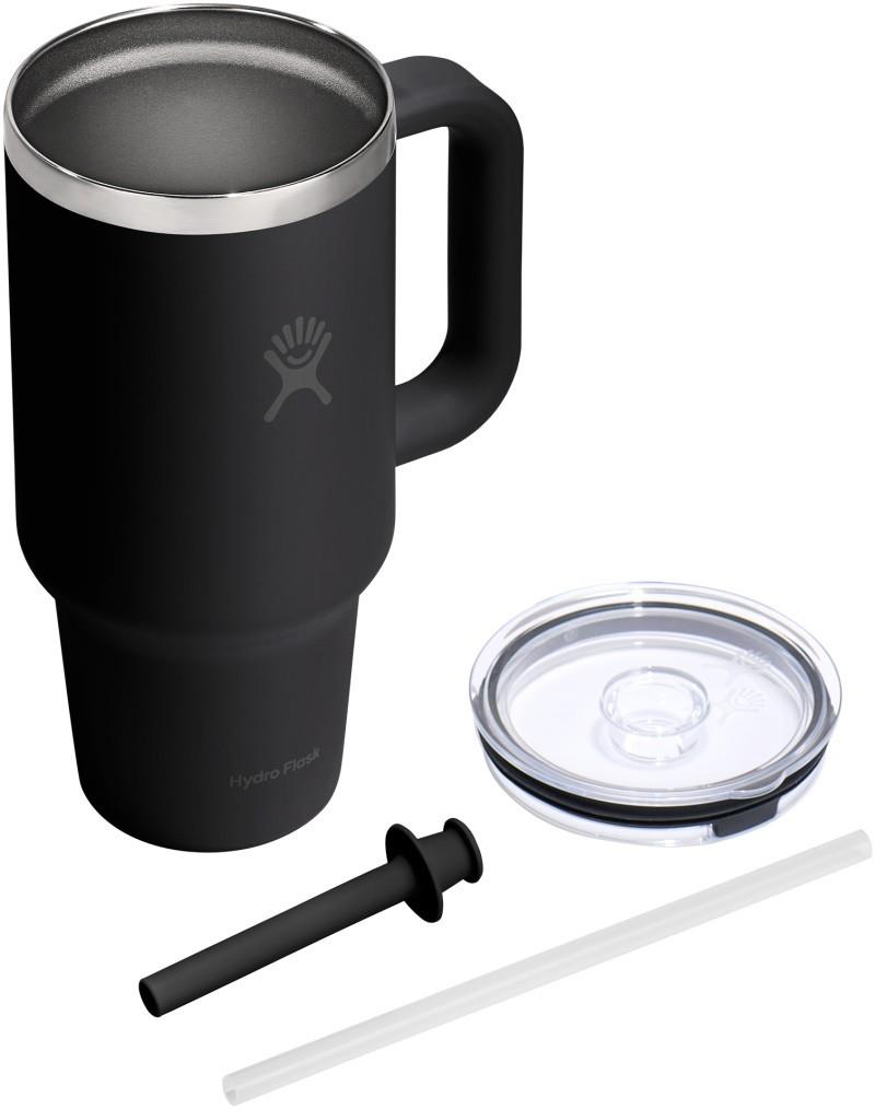 946ml / 32oz Travel Tumbler Clear Lid - black 1