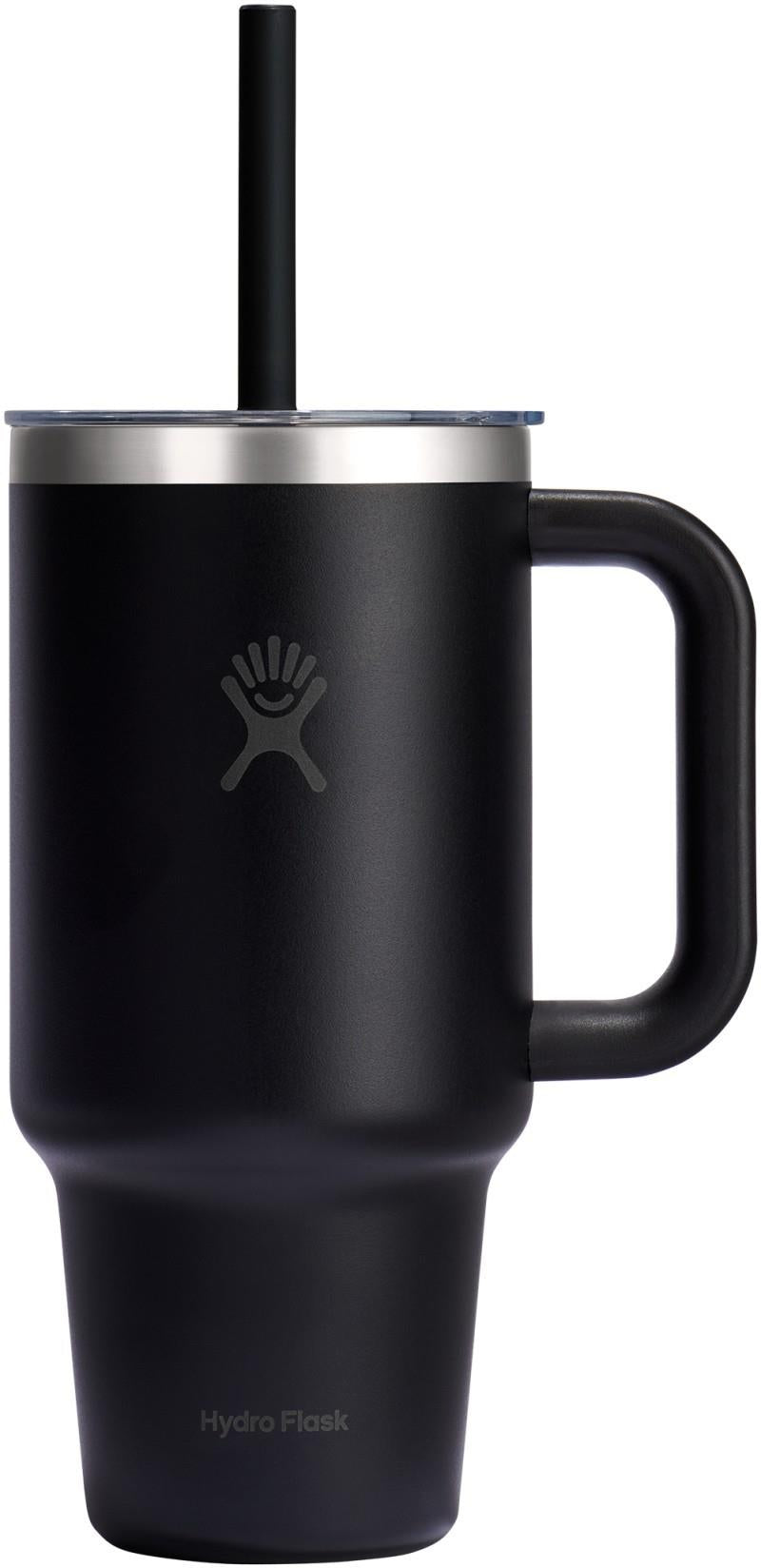 946ml / 32oz Travel Tumbler Clear Lid - black 1