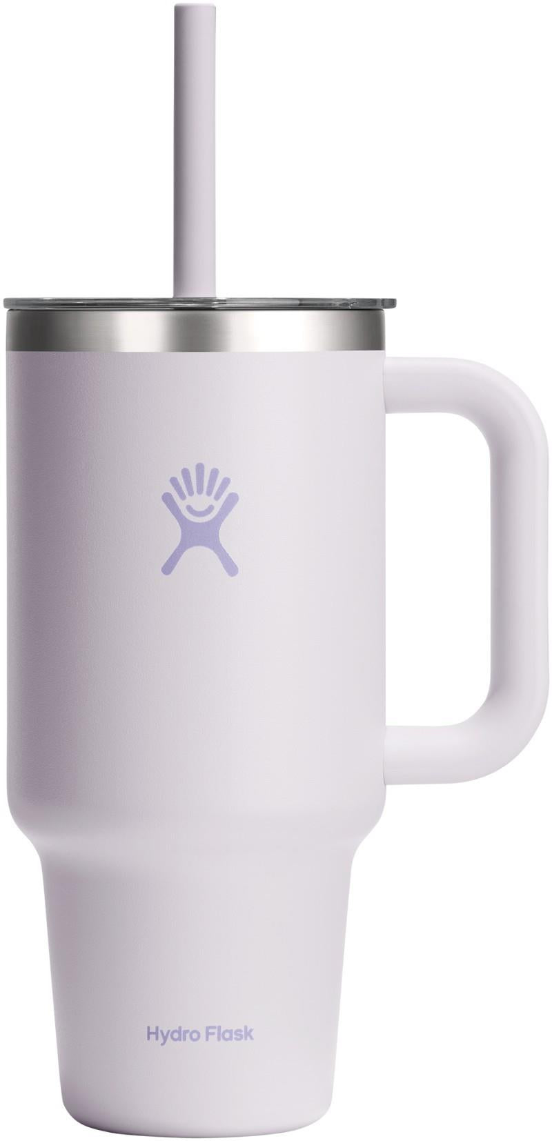 946ml / 32oz Travel Tumbler Clear Lid - cloud pink 1