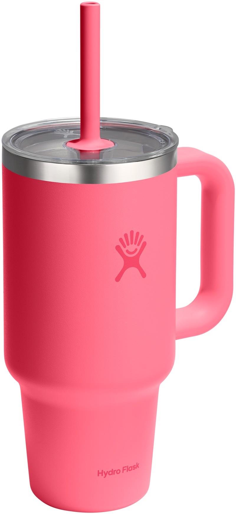 946ml / 32oz Travel Tumbler Clear Lid - popstar pink 1