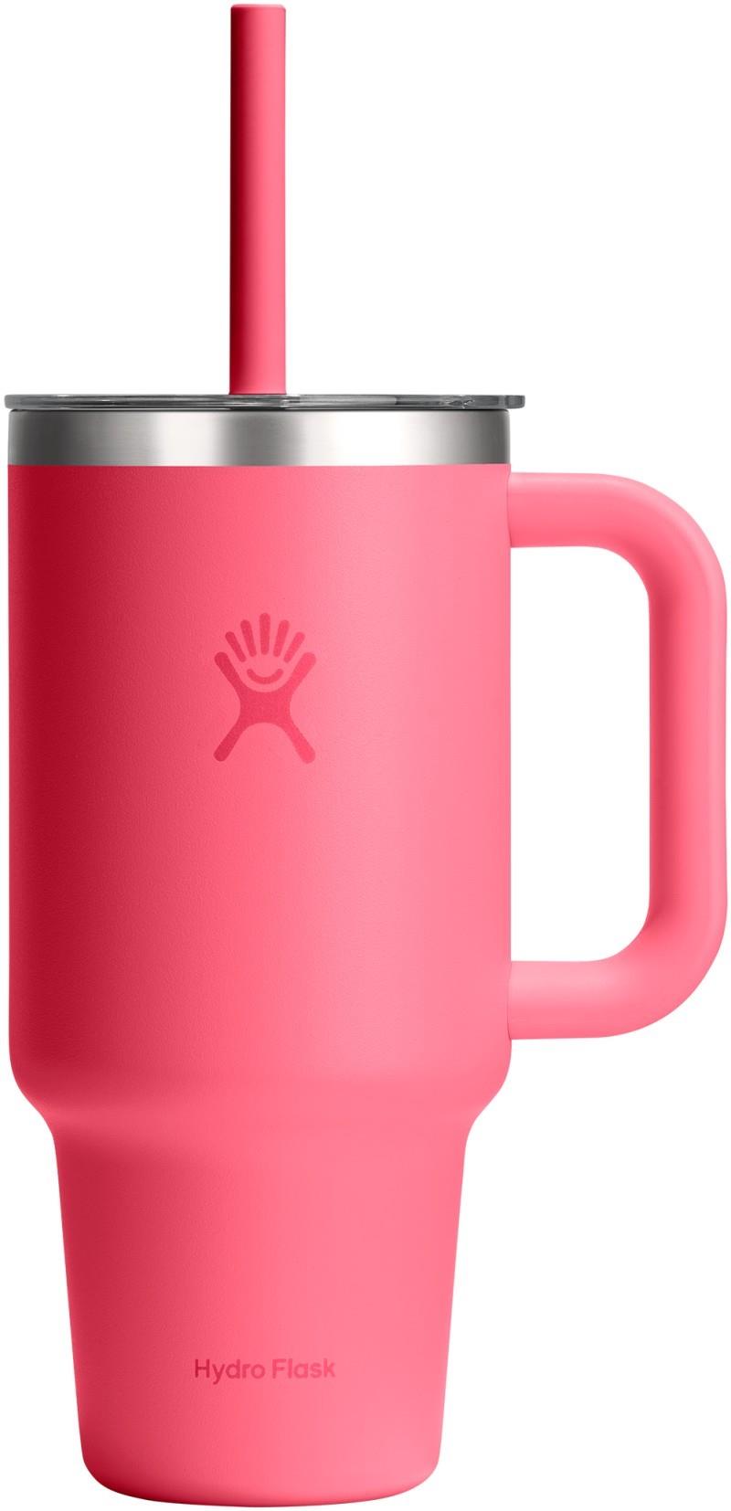 946ml / 32oz Travel Tumbler Clear Lid - popstar pink 1