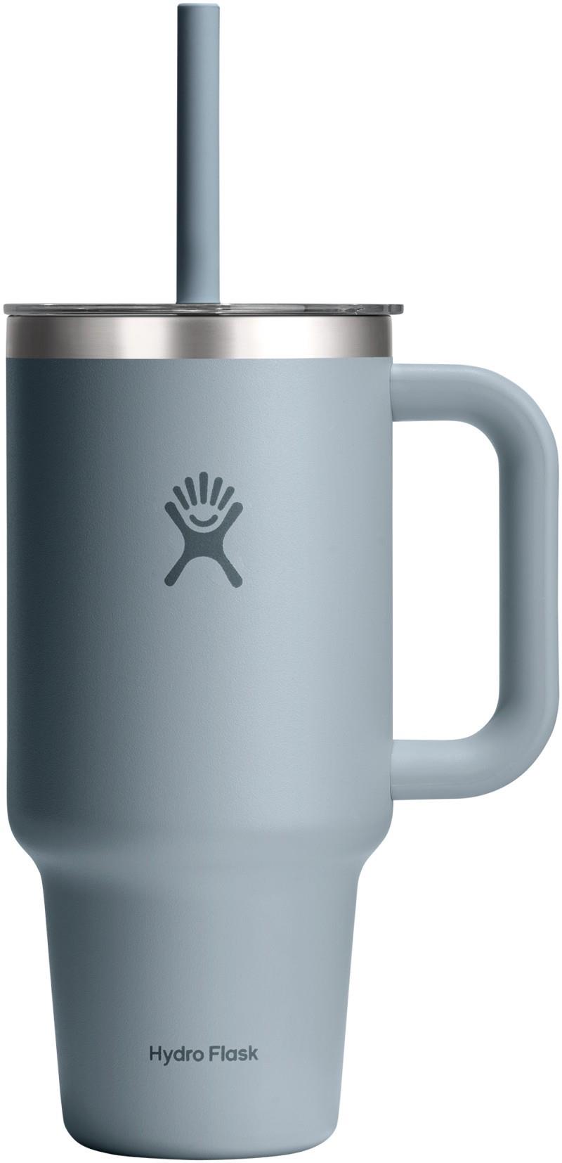 946ml / 32oz Travel Tumbler Clear Lid - shale gray 1