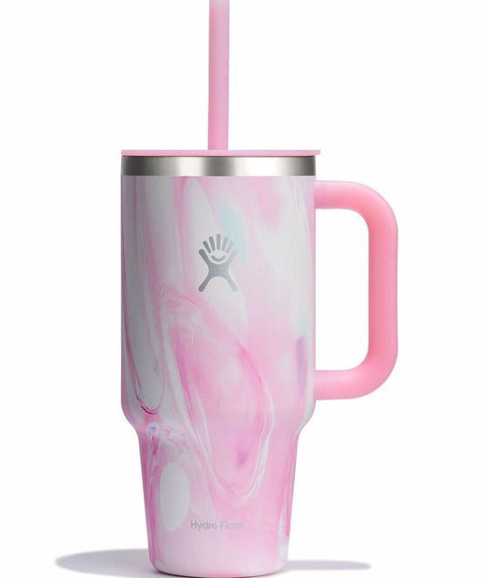 946ml / 32oz Travel Tumbler - Jelly - Limited Edition - jelly pink 1
