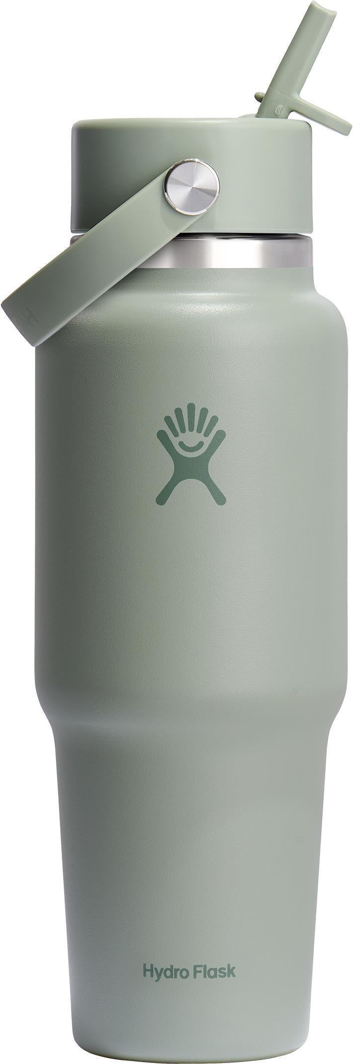 946ml / 32oz Wide Flex Straw Travel Bottle - agave 1